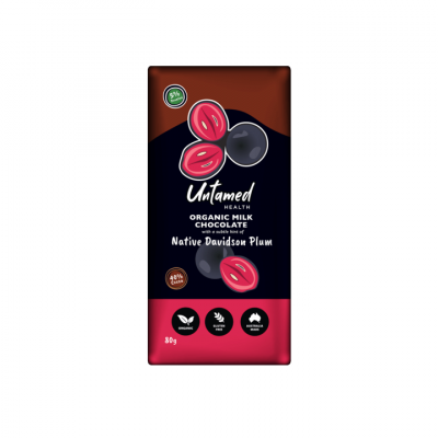 Untamed Health - Native Davidson Plum Organic Milk Chocolate