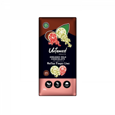 Untamed Health - Native Finger Lime Organic Milk Chocolate