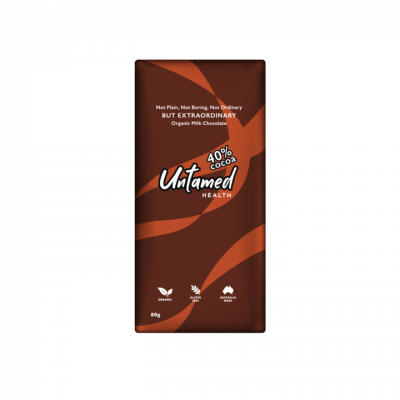 Untamed Health - Organic Milk Chocolate